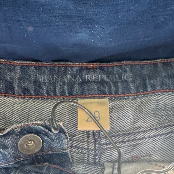 Vintage Banana Republic Denim Blue Skirt - Picture 4 of 6